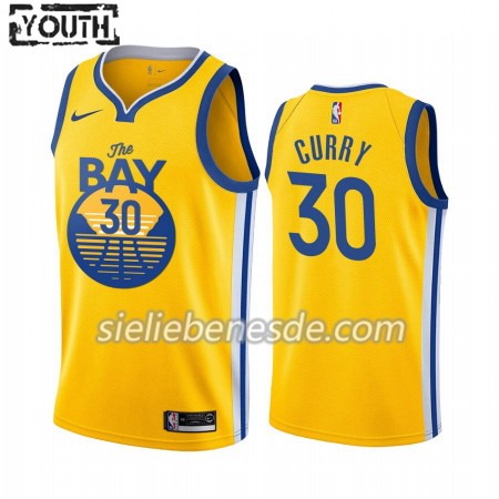 Kinder NBA Golden State Warriors Trikot Stephen Curry 30 Nike 2019-2020 Statement Edition Swingman